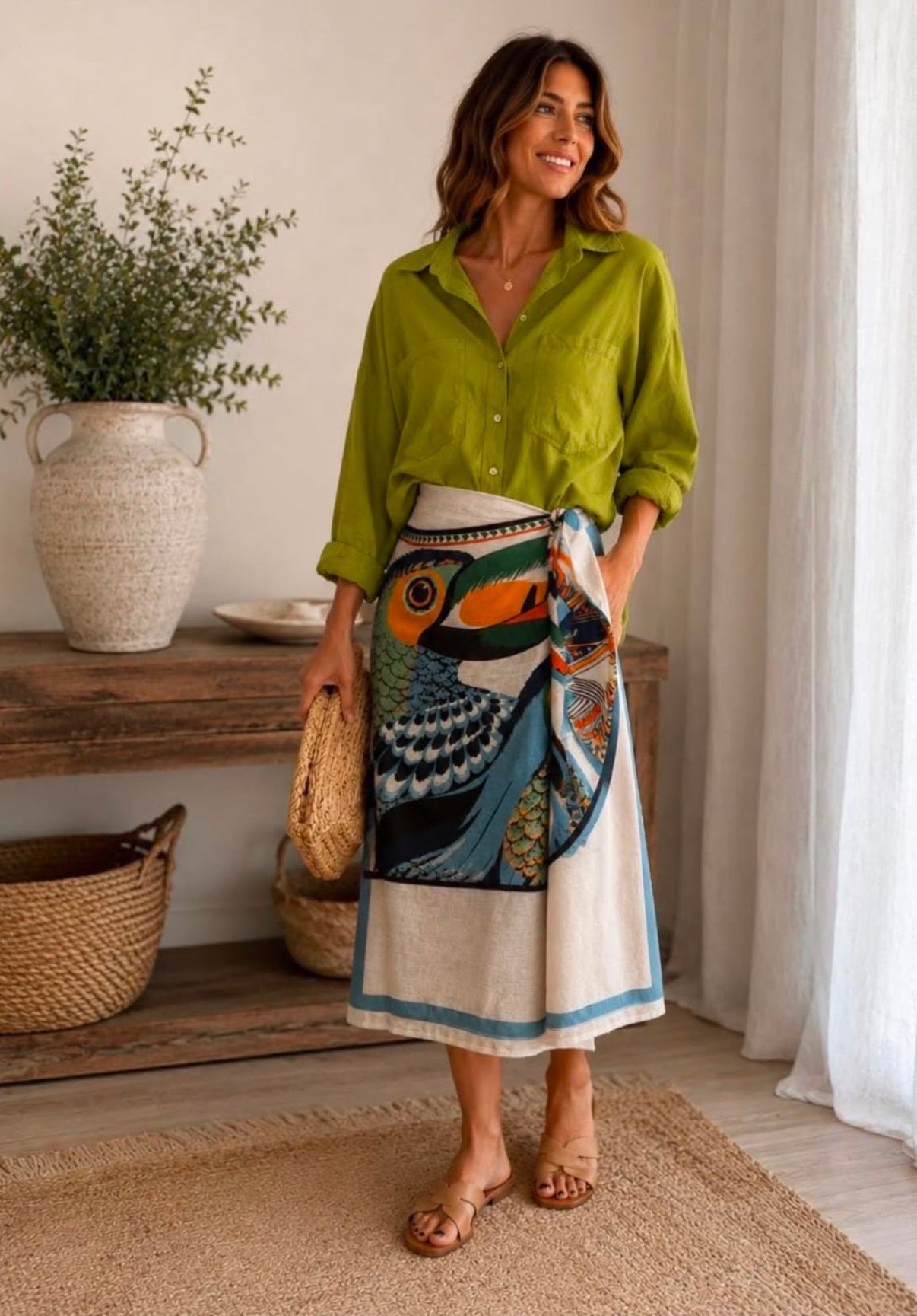 One size skirt made in Italy