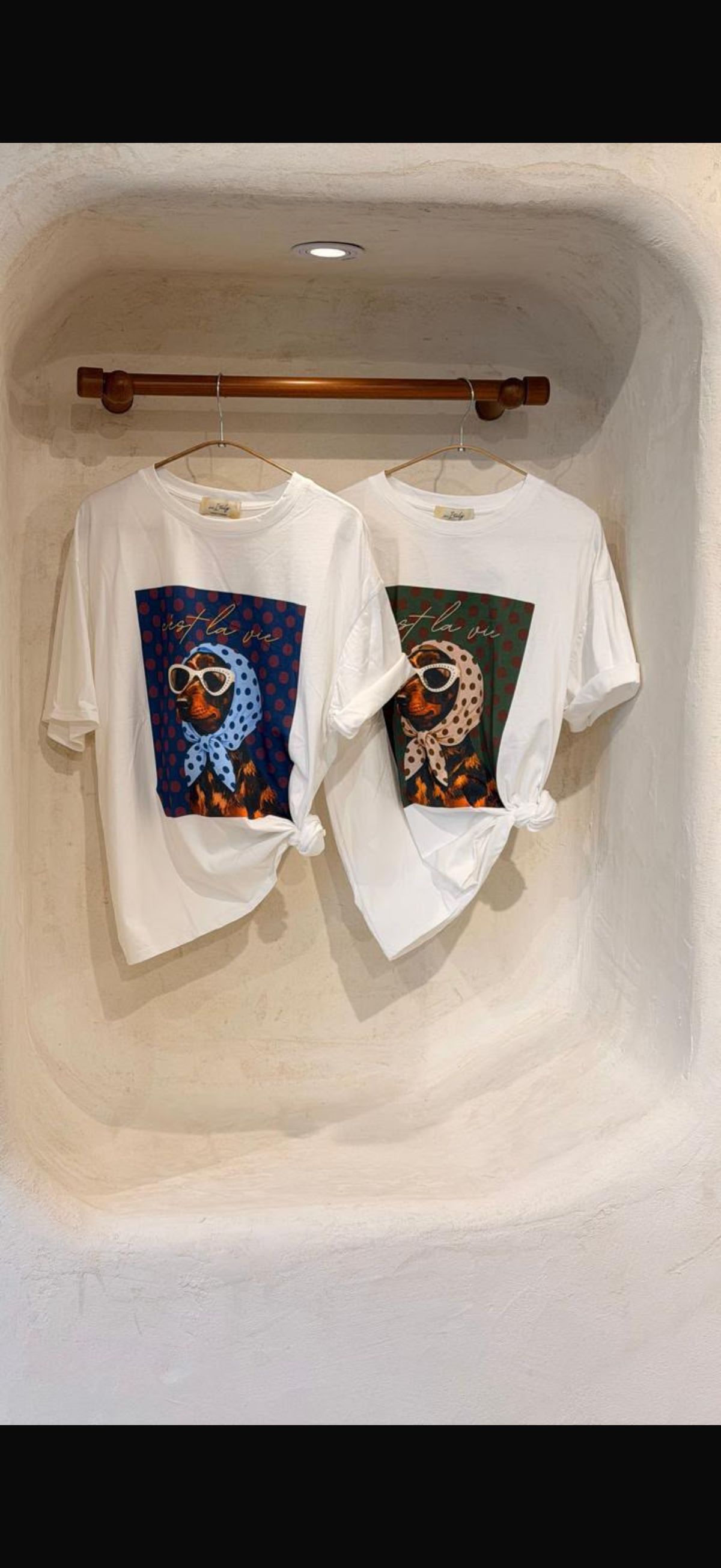 T shirt made In Italy one size