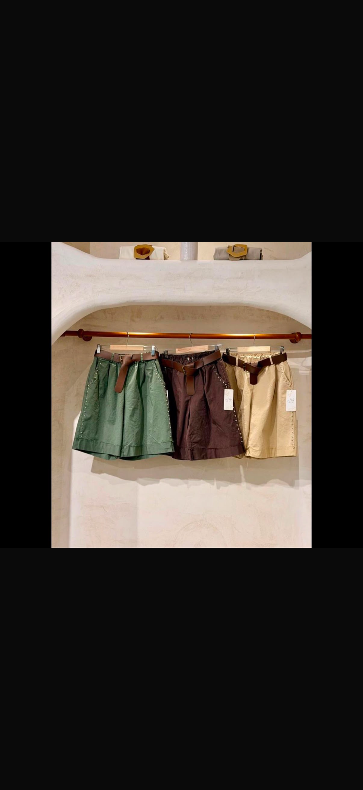 Short one size made in Italy