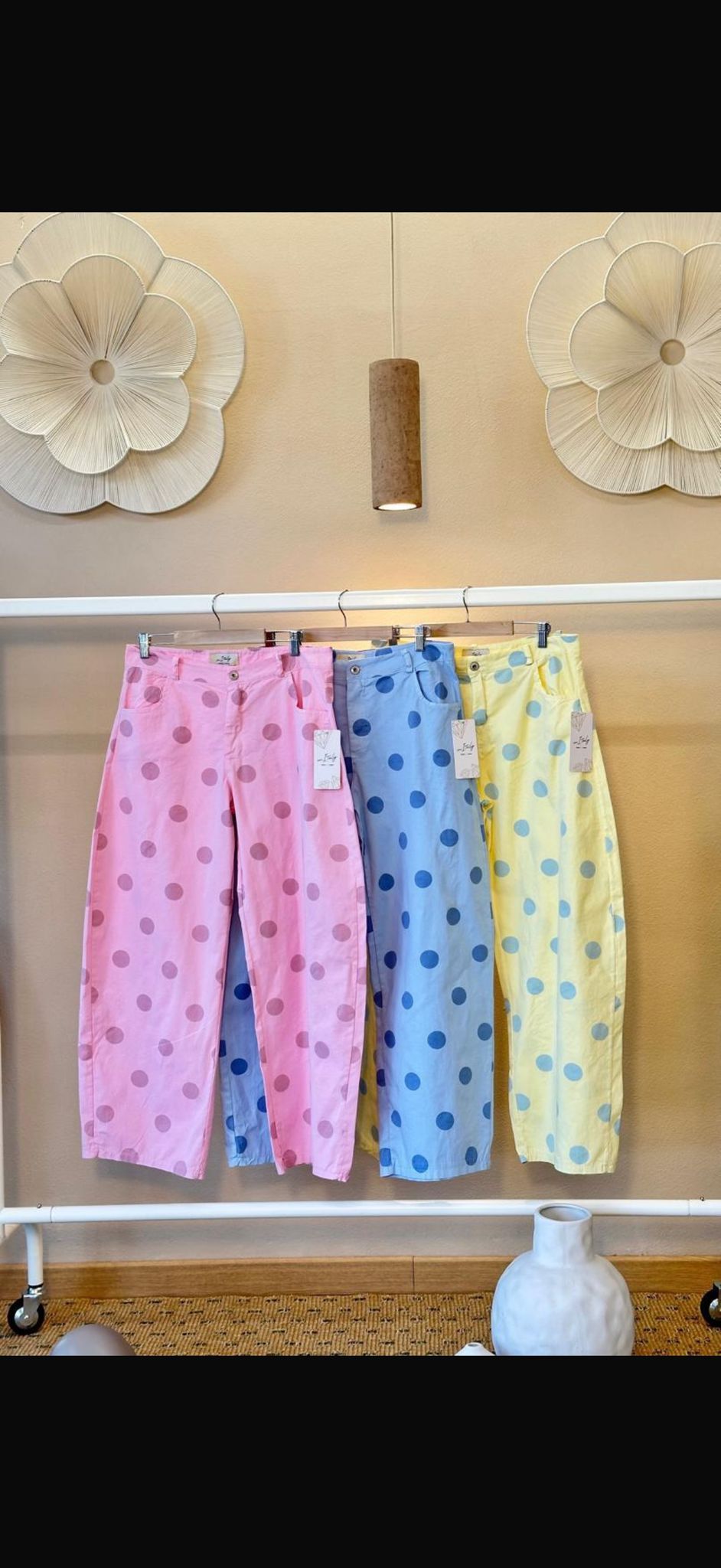 Polka dots pants SMALL/medium