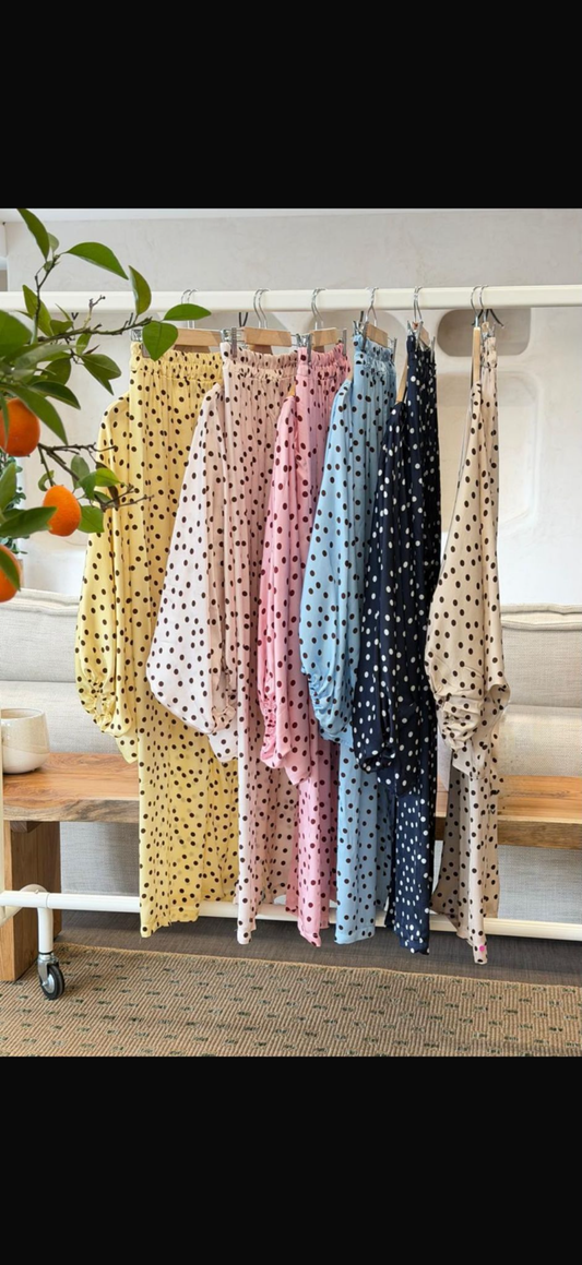 Made in Italy blouse and pant set
