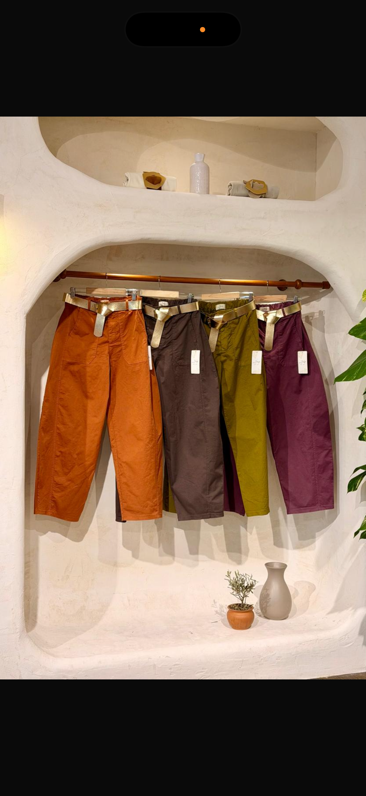 PRE ORDER barrel pants