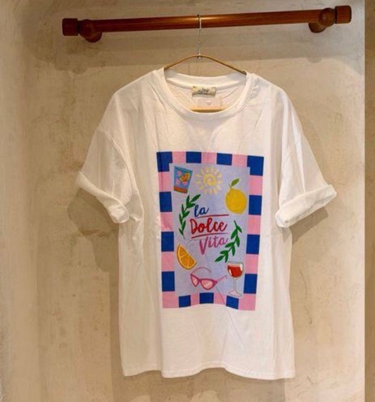 T shirt made in Italy one size