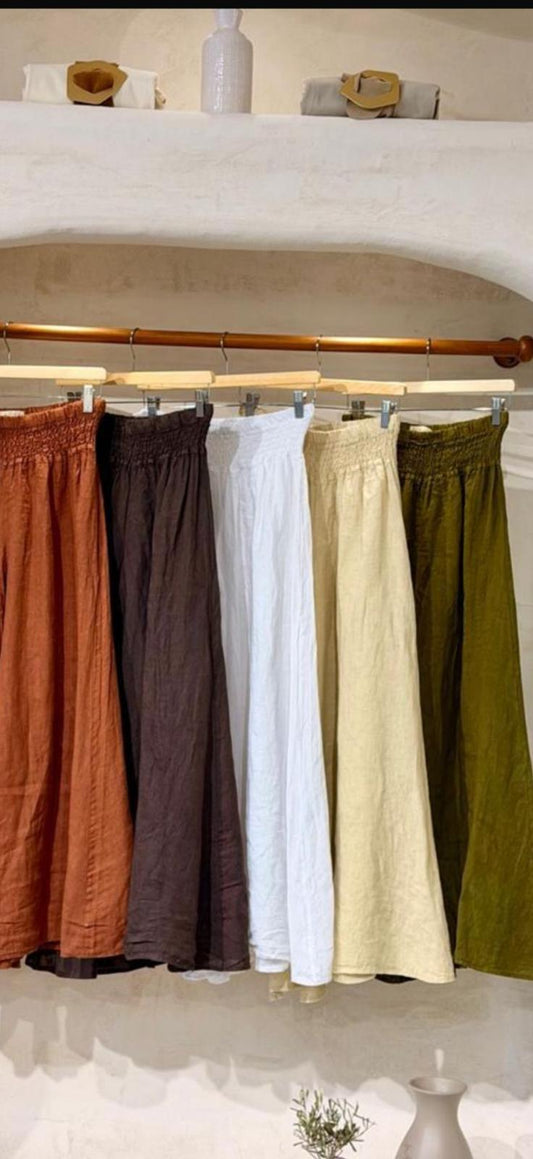 Linen pant one size