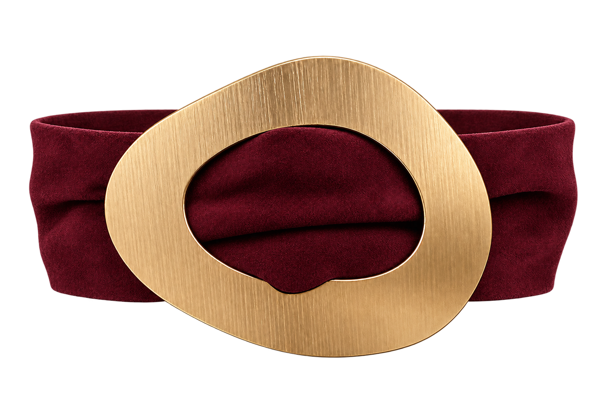 Genuine leather wasit belt, adujstable