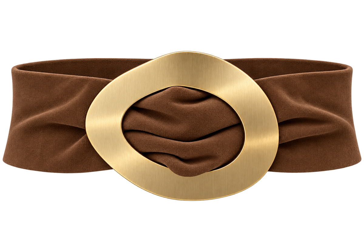 Genuine leather wasit belt, adujstable