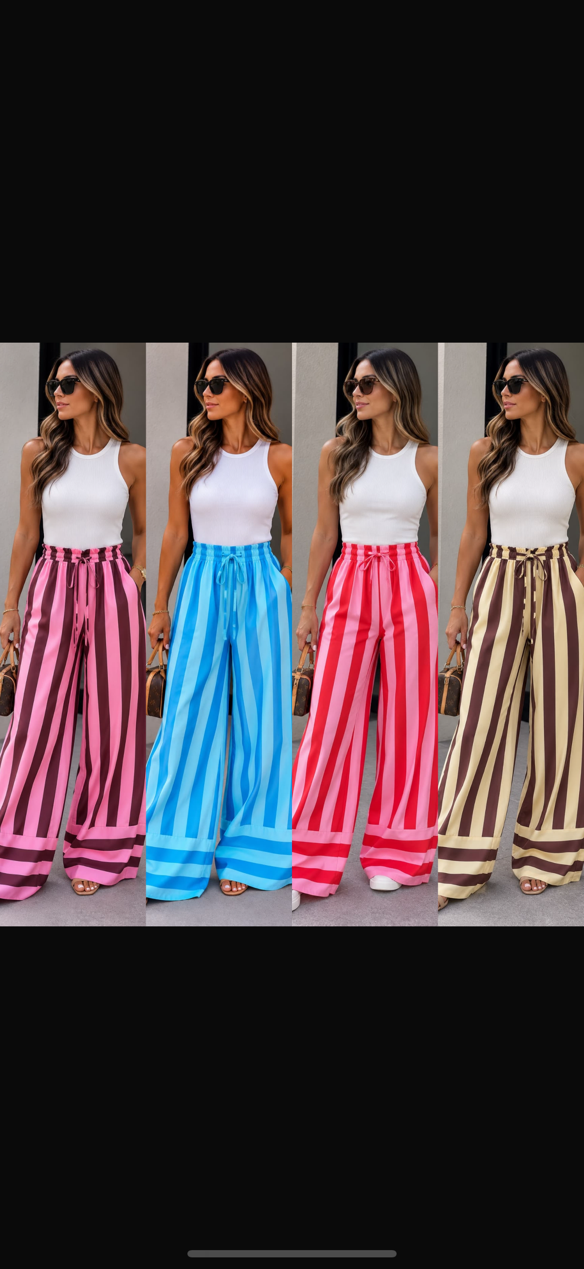 Stripe pants