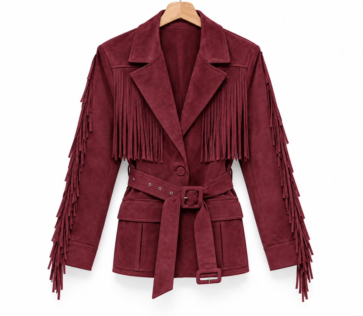 Suede jacket one size made in Italy