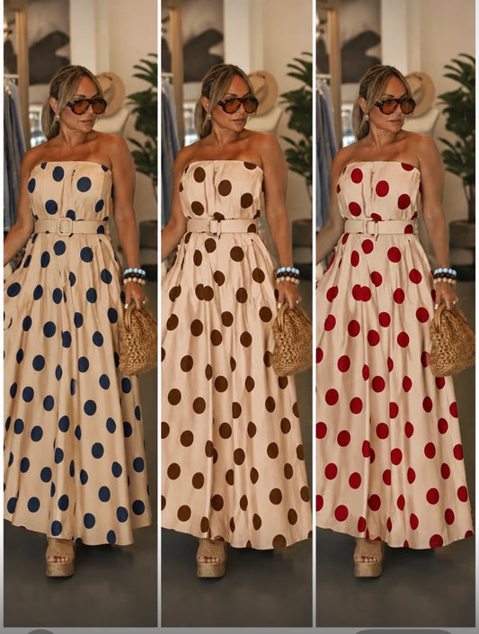 One size polka dots