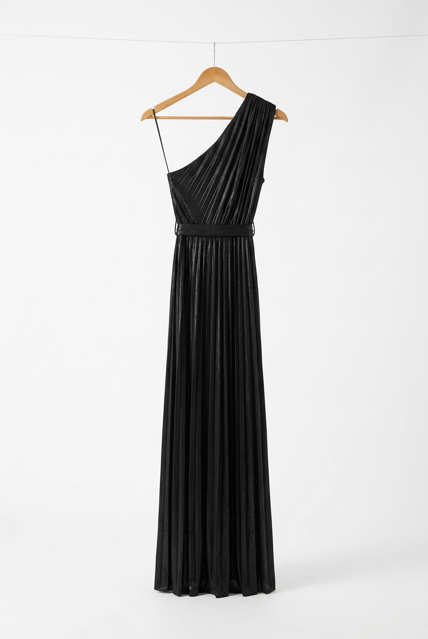 Metallic dress one size made in Italy