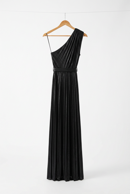 Metallic dress one size made in Italy