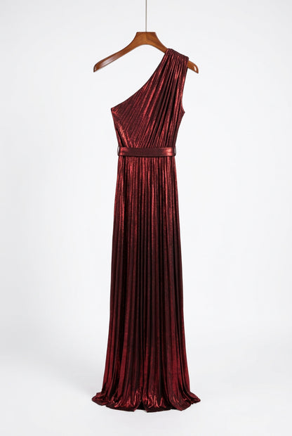 Metallic dress one size made in Italy