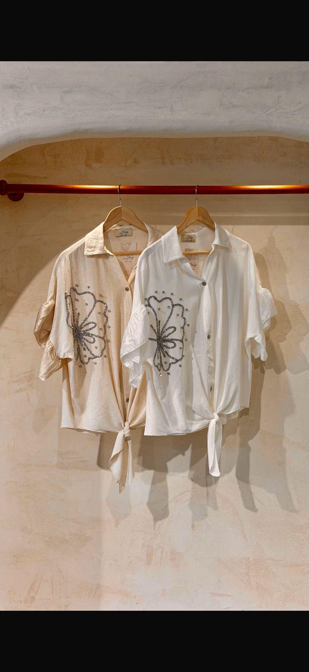 Flower set linen one size
