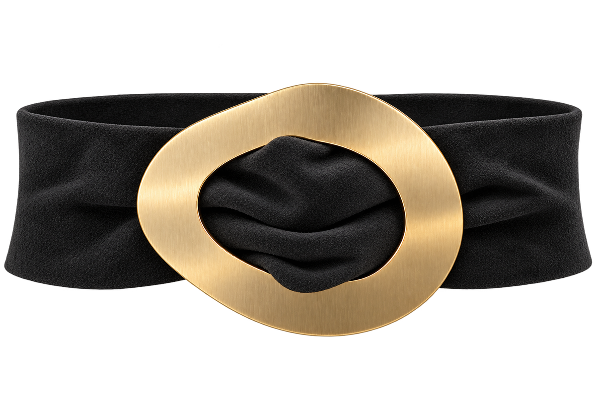 Genuine leather wasit belt, adujstable