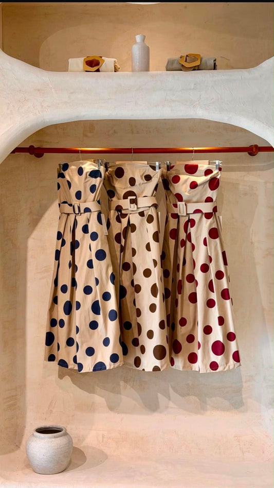 One size polka dots