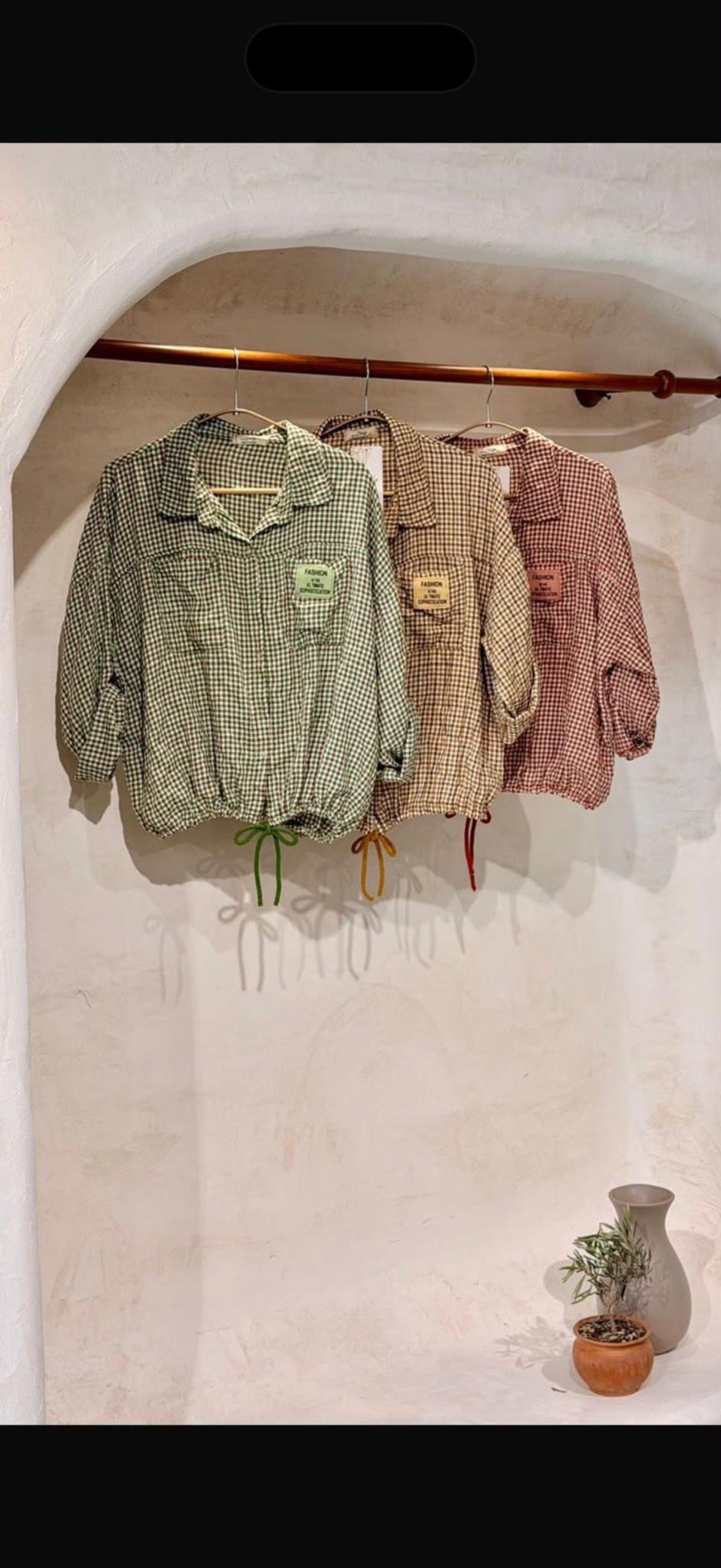 Blouse made in Italy one size