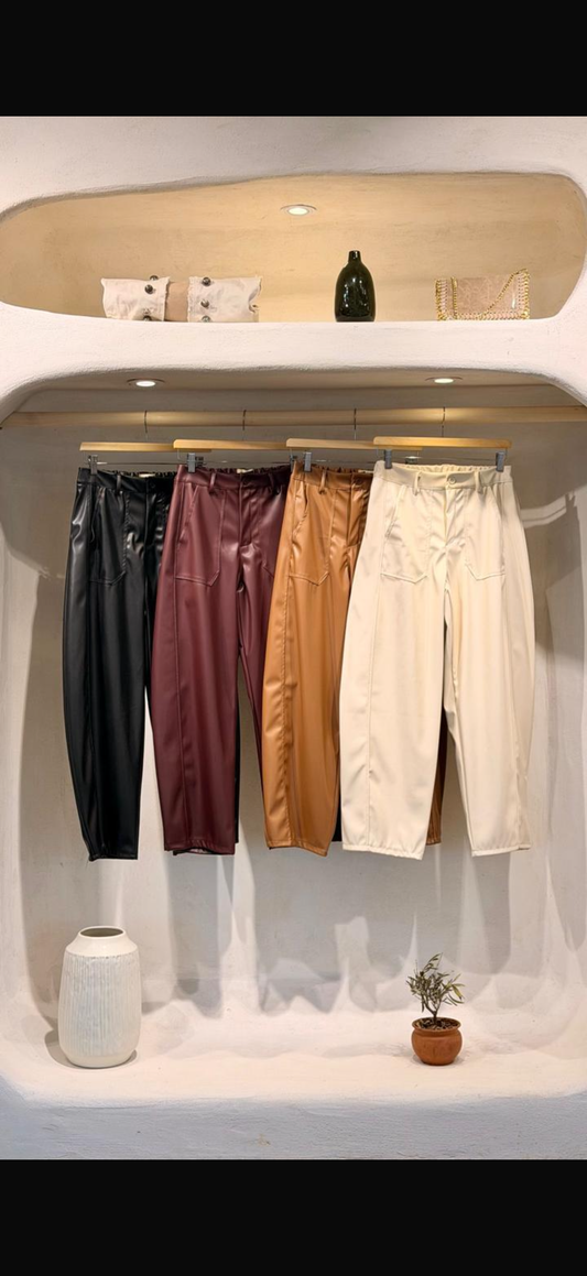 Made in Italy pants barrel