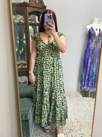 Vestido Esmeralda Laberinto