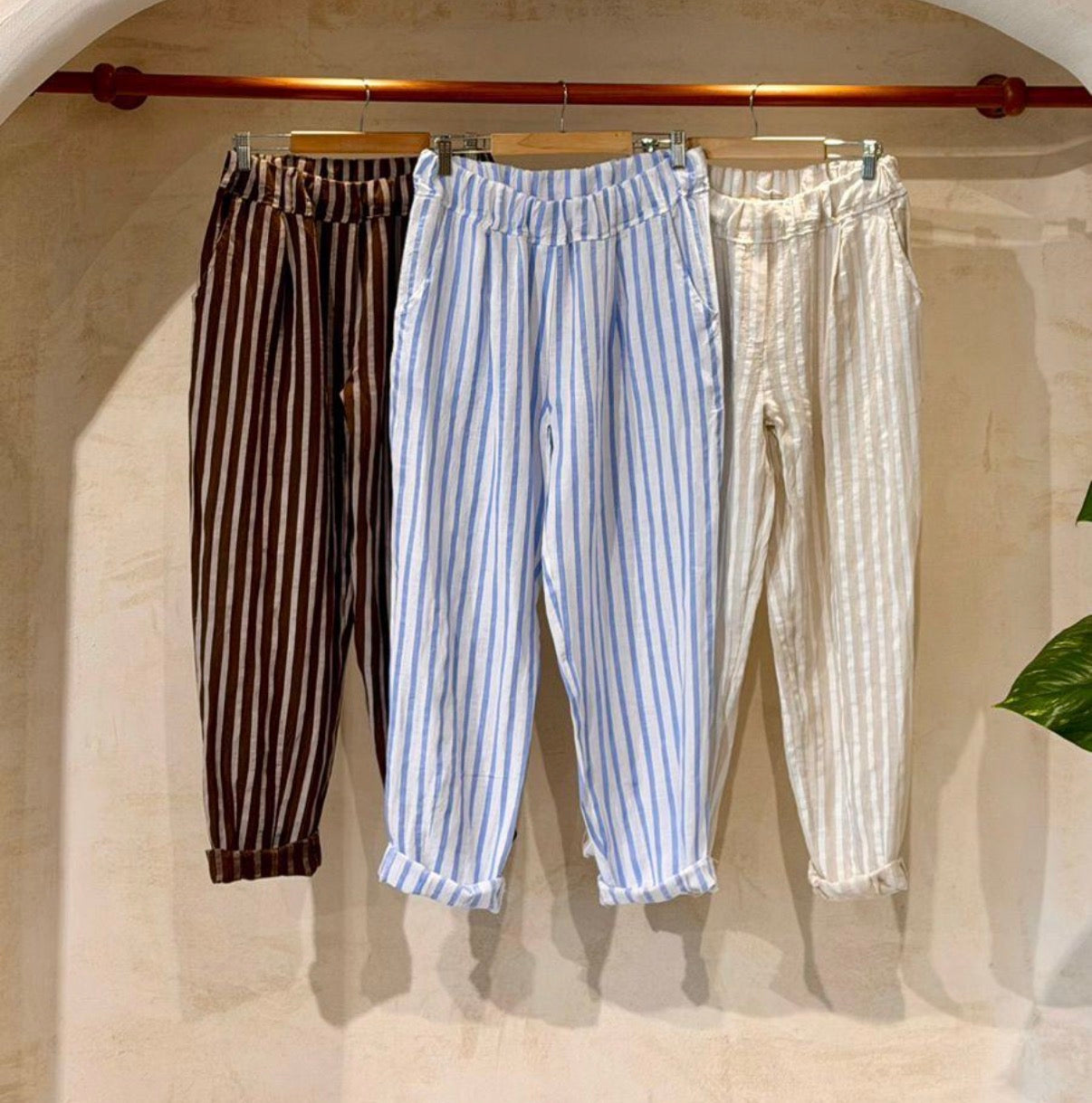 Striped set one size