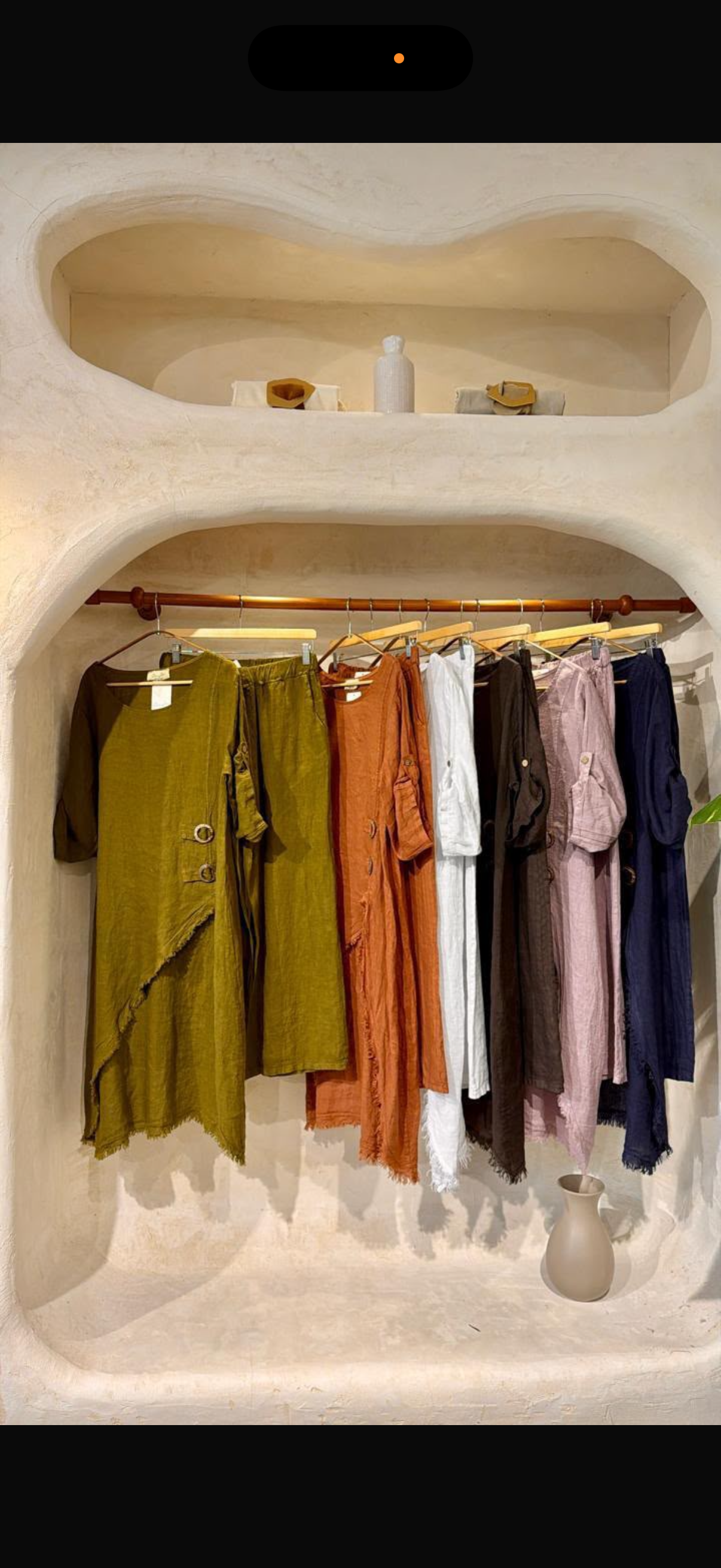 Pre order Linen set made in Italy
