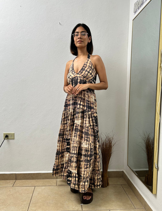 “Mocha Flow Dress”