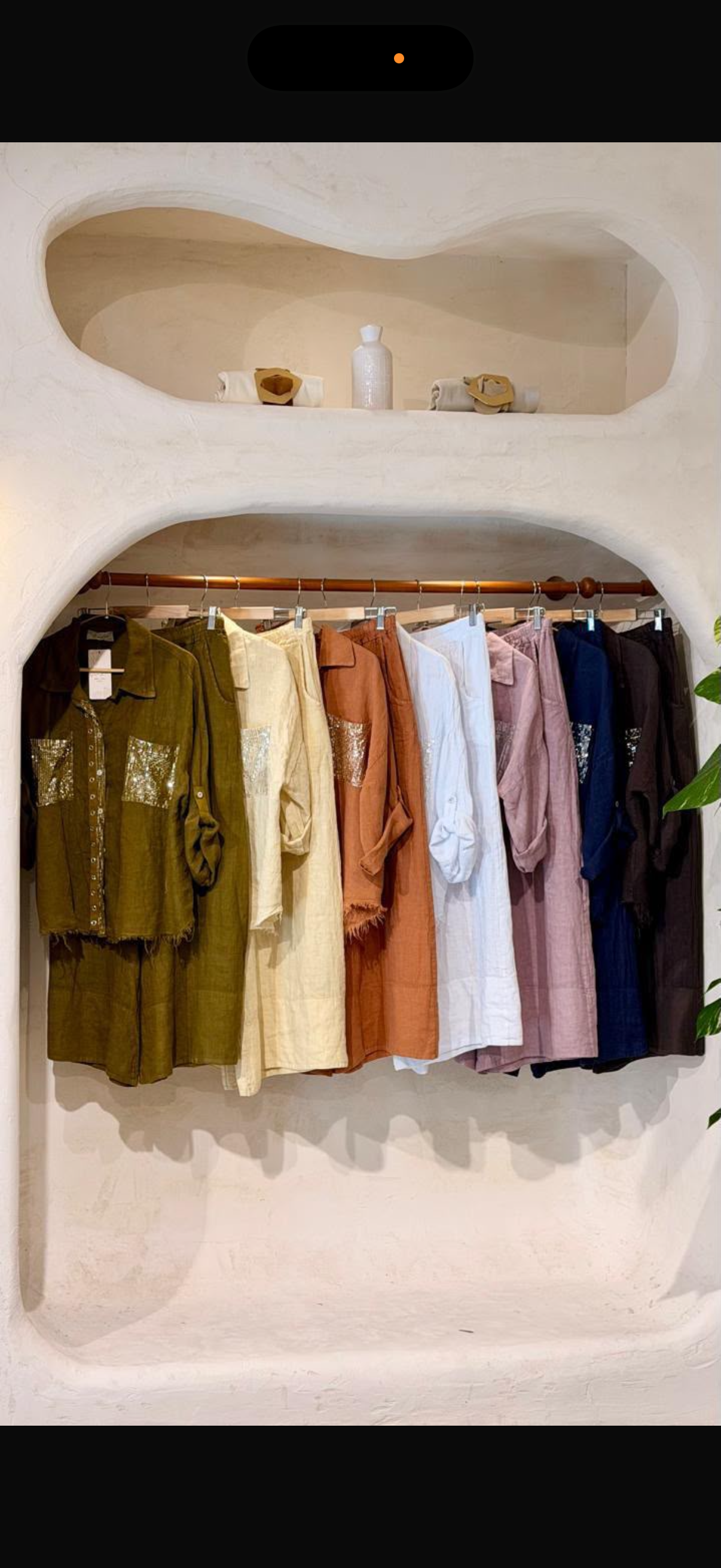 PRE ORDER linen set one size