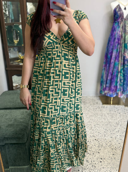 Vestido Esmeralda Laberinto