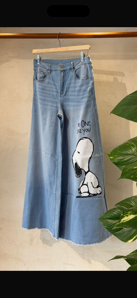 Snoopy jean Italian