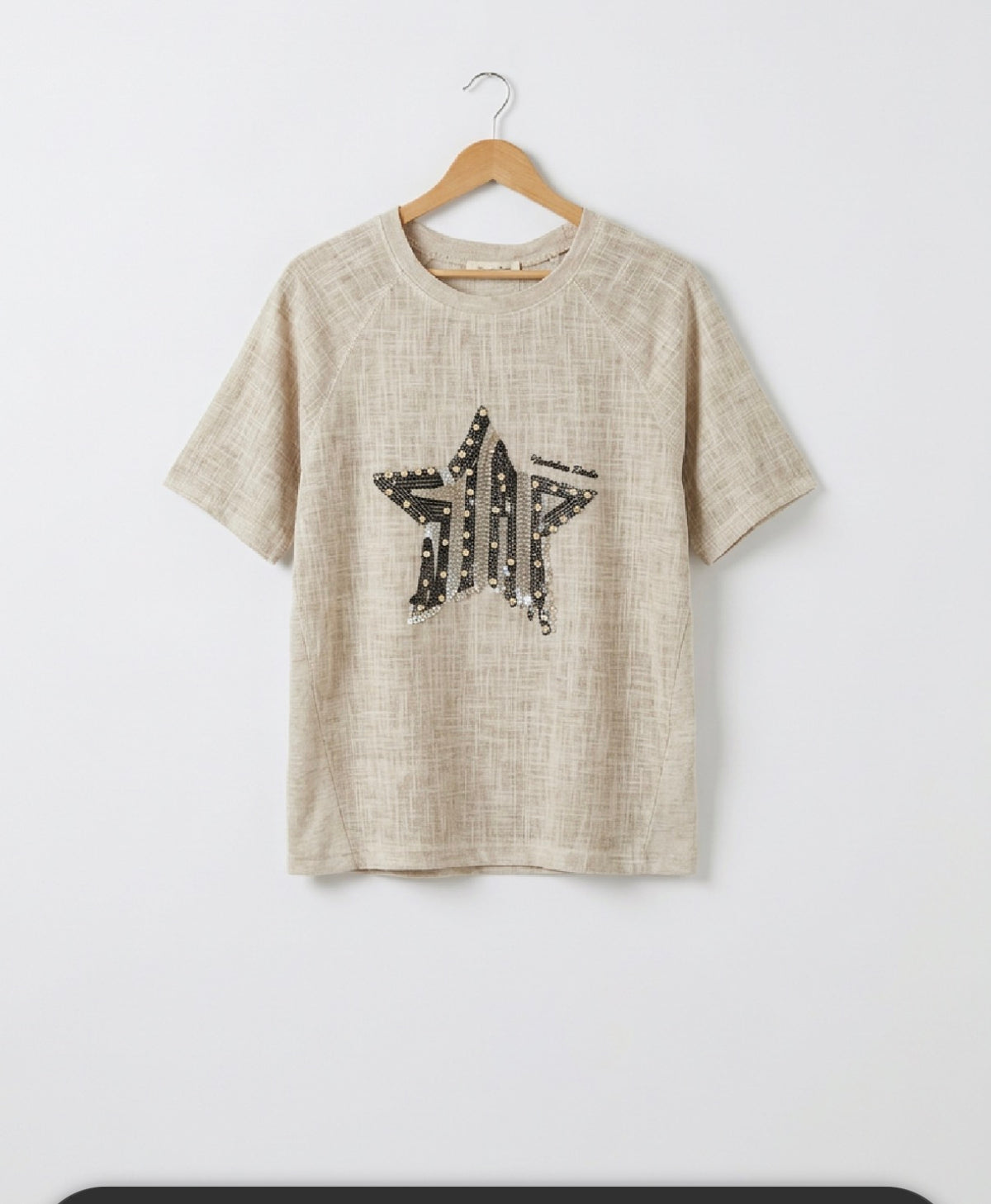 Star blouse made in Italy one size
