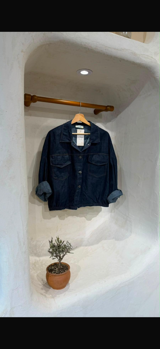 Jean blouse