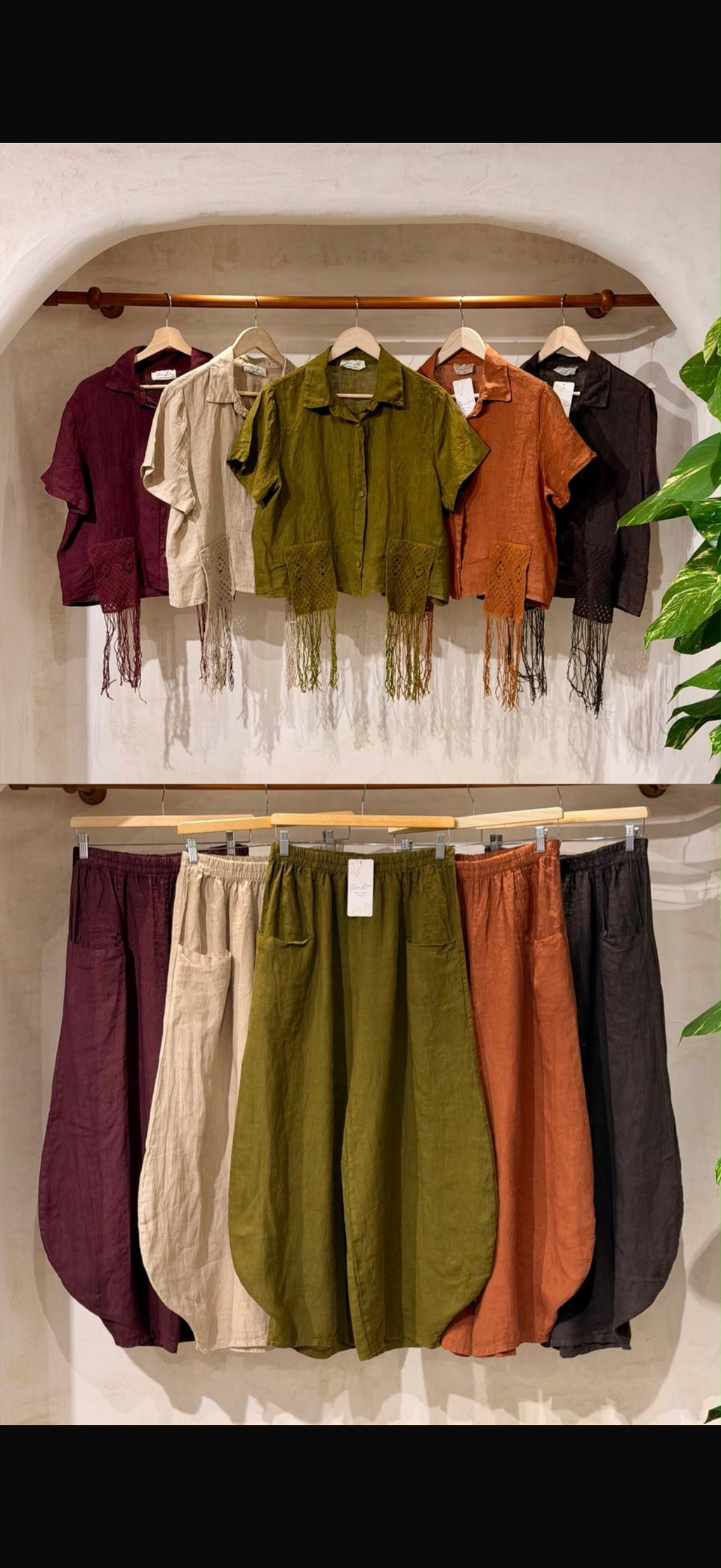 Set made in Italy one size